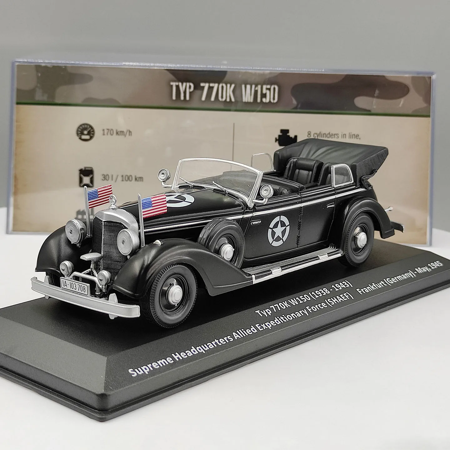 diecast-ixo-1-43-scale-benz-command-vehicle-770k-w150-1938-1943-alloy-car-model