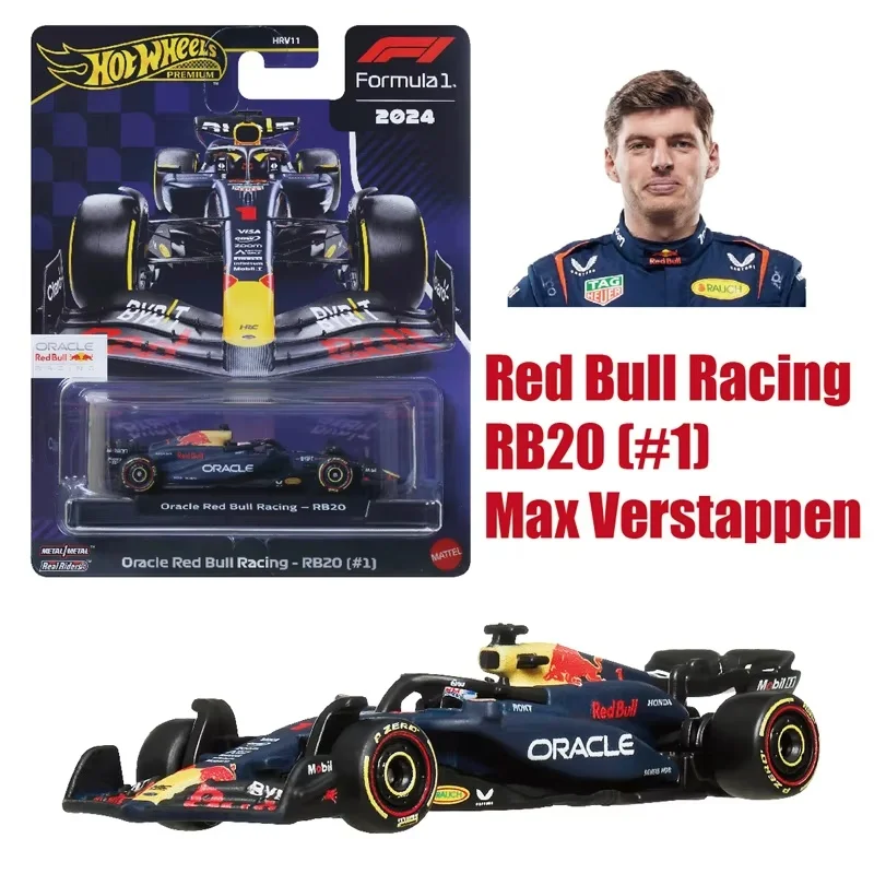 

Genuine Hotwheels Hrv11 F1 Formula Racing 2024 Boutique Simulation Car Model Red Bull Renault Jbm12 Jbm19 Boys Collectors' Gifts