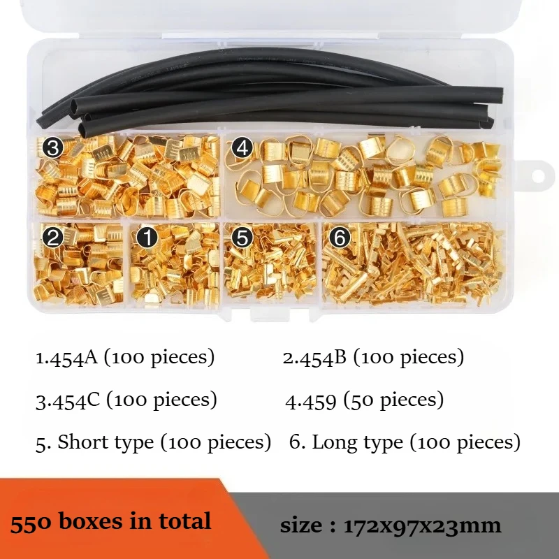 Quick Splicing Copper Buckle Cold Press Terminal Clip Household Electrical Wiring Fitting