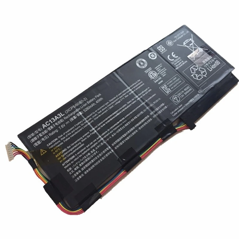 

AC13A3L Laptop Battery for P3-131 171 X313-E 2ICP5/60/80-2 X313 7.6V 40Wh Replacement Battery
