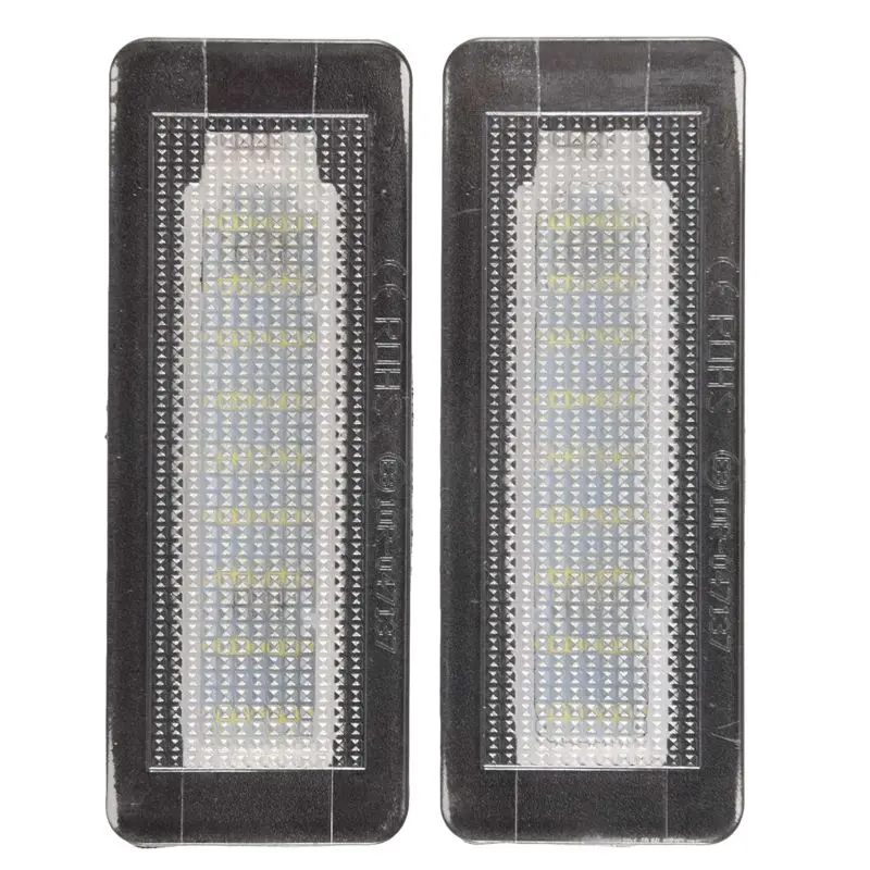 

ABHX-2X Car Led License Plate License Plate Light For Mercedes-Benz Smart Fortwo W450 W451 W453