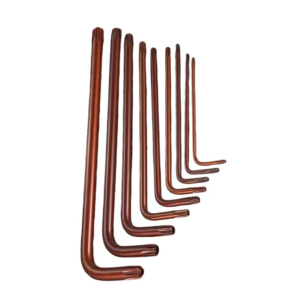 2PCS For Torx Screwdriver Set for T10 For T15 For T20 For T25 T27 For T30 Wrench for Automotive and Machine Repairs
