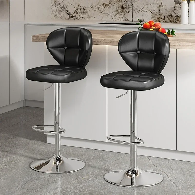 Factory Chair Modern Simple High Stool Home Light Luxury Stool Front Desk Chair Lifting High Bar Stool Checkout Page Bar Chair