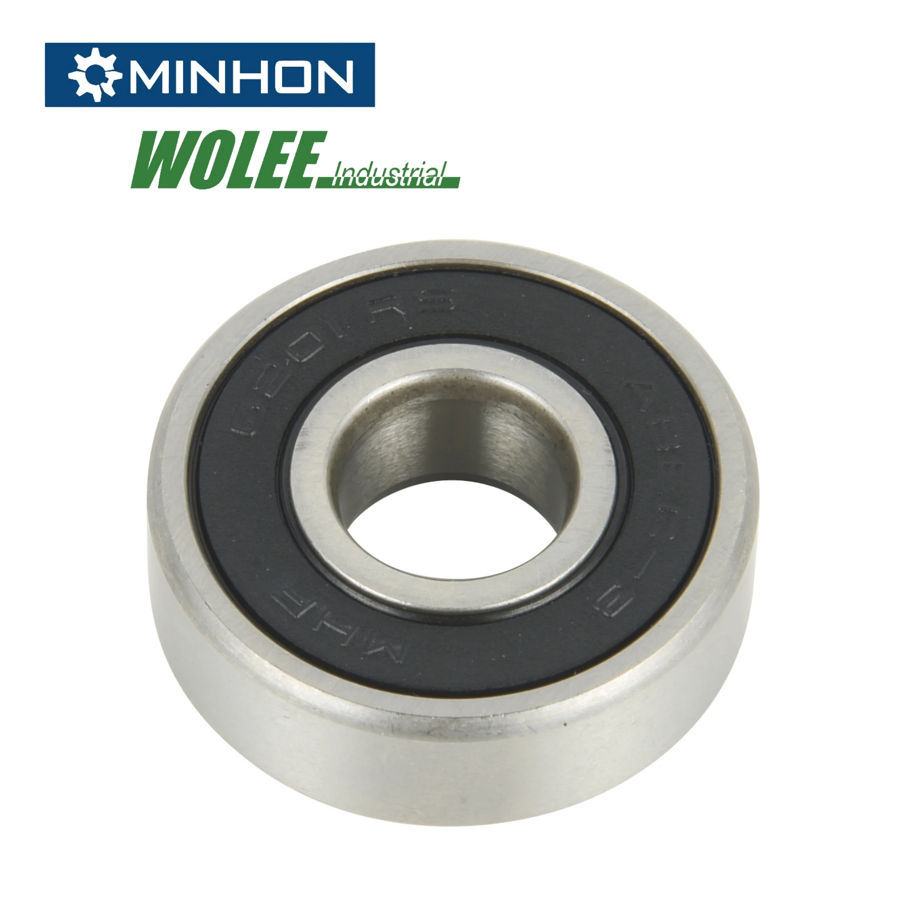 Free Shipping 2pcs 6201-2RS MHF Miniature Deep Groove Ball Bearings Size 12x32x10 mm best Price High Performance