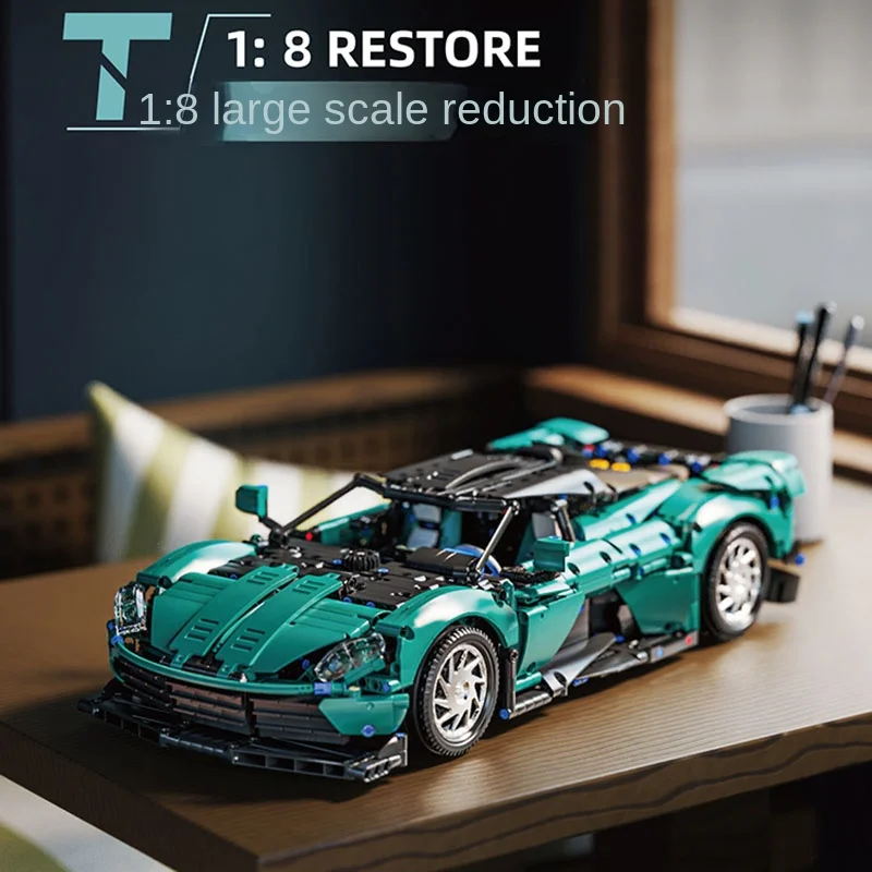 MOC 2111PCS TGL T5030 Technical Super Sports Car 1:10 Model City Racing Series DIY Creative Toys Building Blocks Gift For Boys