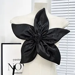 Explosive three-dimensional flowers hand sewing DIY clothing wedding dress headflower manufacturers direct sales