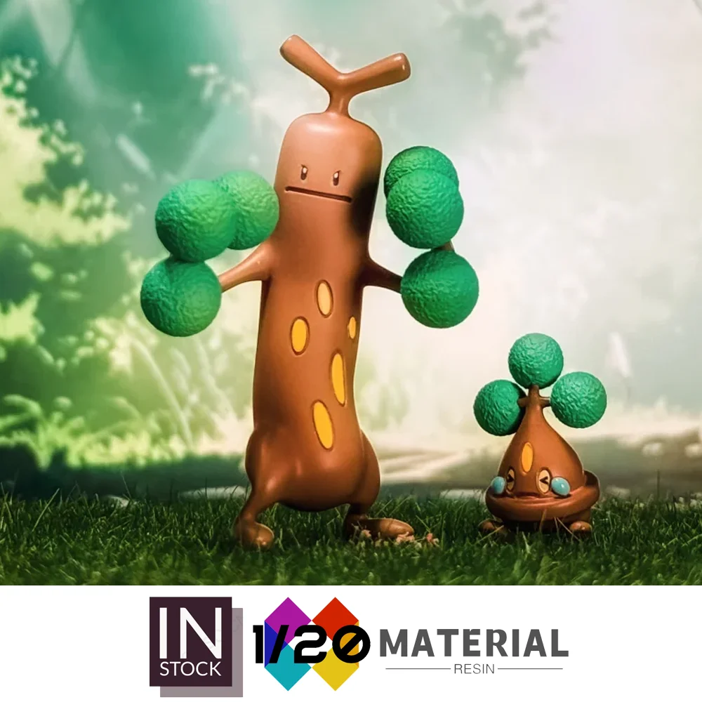 [En stock] Mundo de escala de resina 1/20 [FT] - Sudowoodo & Bonsly