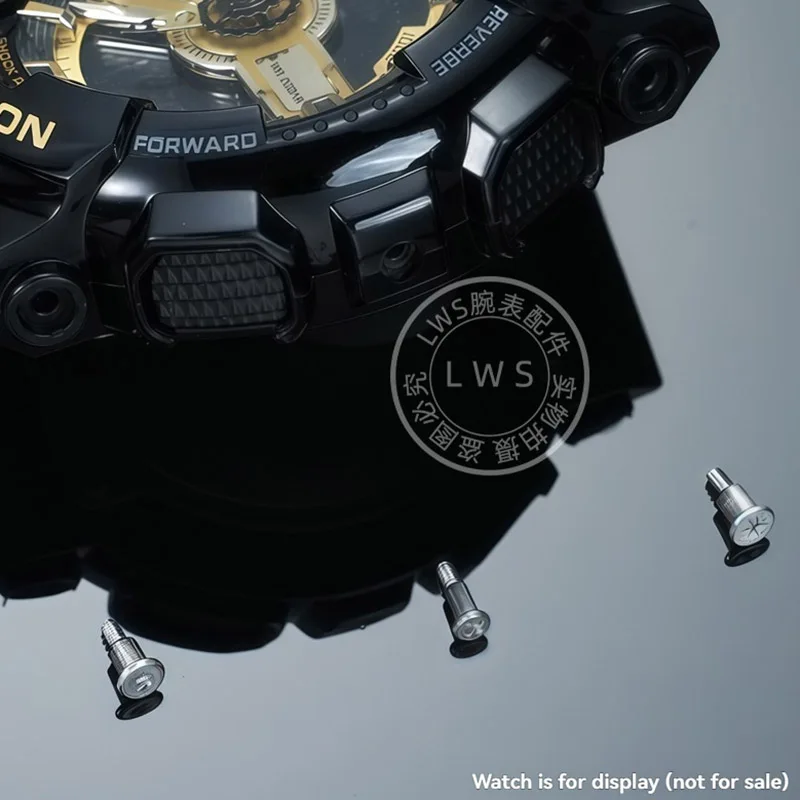 Для Casio G-SHOCK Боковой винт корпуса GA-110/120/140 GD-110 120 GAX-100/120/140 Винты из нержавеющей стали с инструментами Аксессуары для часов Для Casio G-SHOCK Боковой винт корпуса GA-110/120/140 GD-110 120 GAX-100/120/140 Винты из нержавеющей стали с инструментами Аксессуары для часов