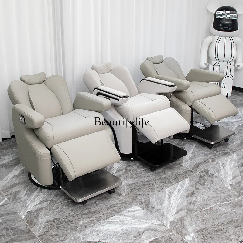 

LBarber Shop Chair Head Therapy Lifting Shaving Seat Reclining