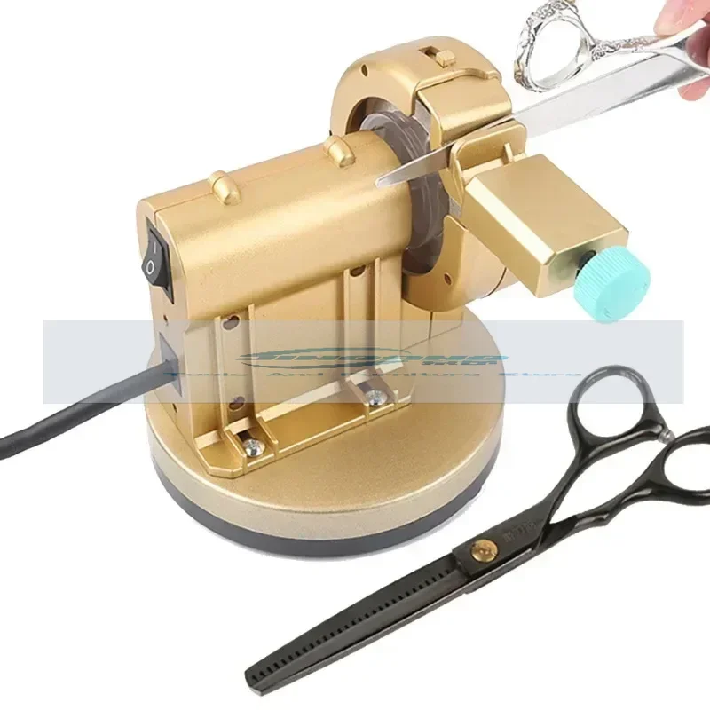 Hair Salon Hairdresser Self - Grinding Scissors Machine Flat Shear Tooth Shear Polisher Tailor Scissors Grinder Tool Sharpener