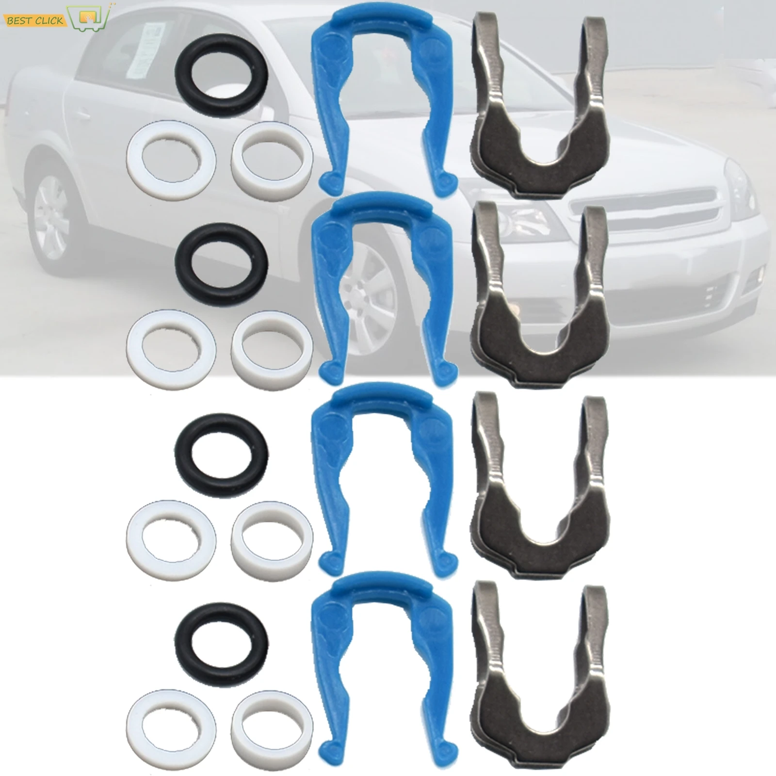 

Ремкомплект уплотнений топливной форсунки, доставка воздухозаборника для Opel Vauxhall Astra 2001 2002 2003 2004 2005 2,2 аксессуары для бензинового двигателя