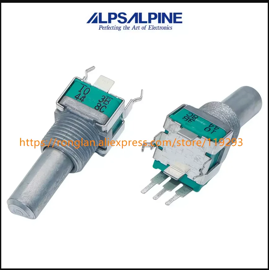 Japan Alps RK09L precision  volume potentiometer single A10k A20K A50K B10K B20K B50K axis length 20MMD -10pcs