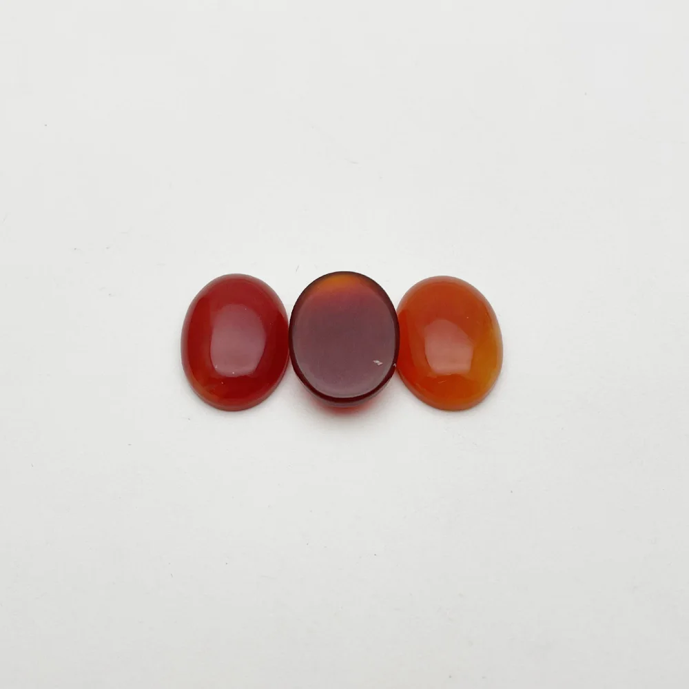 fashion red agate Onyx natural stone bead jewelry making 25X18MM cab cabochon charms Jewelry bead 12Pc diy no hole wholesale