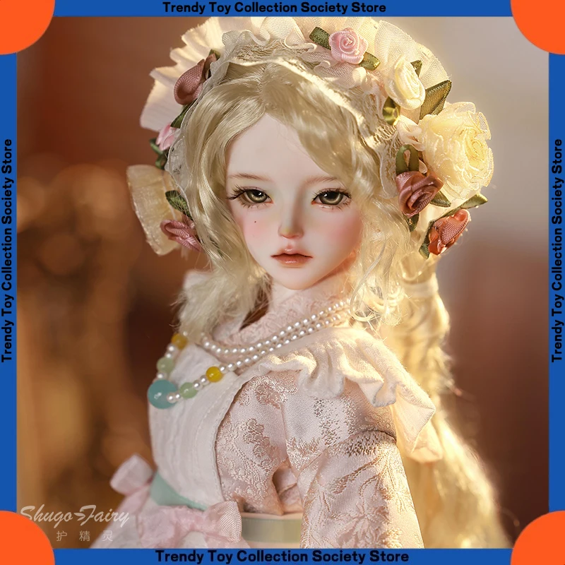 

Genuine In-Stock Bjd Four-Point Doll Dendro Fendo Hanyang Eclectic Girl Doll Sd Movable Joint Resin Doll Collectible Play
