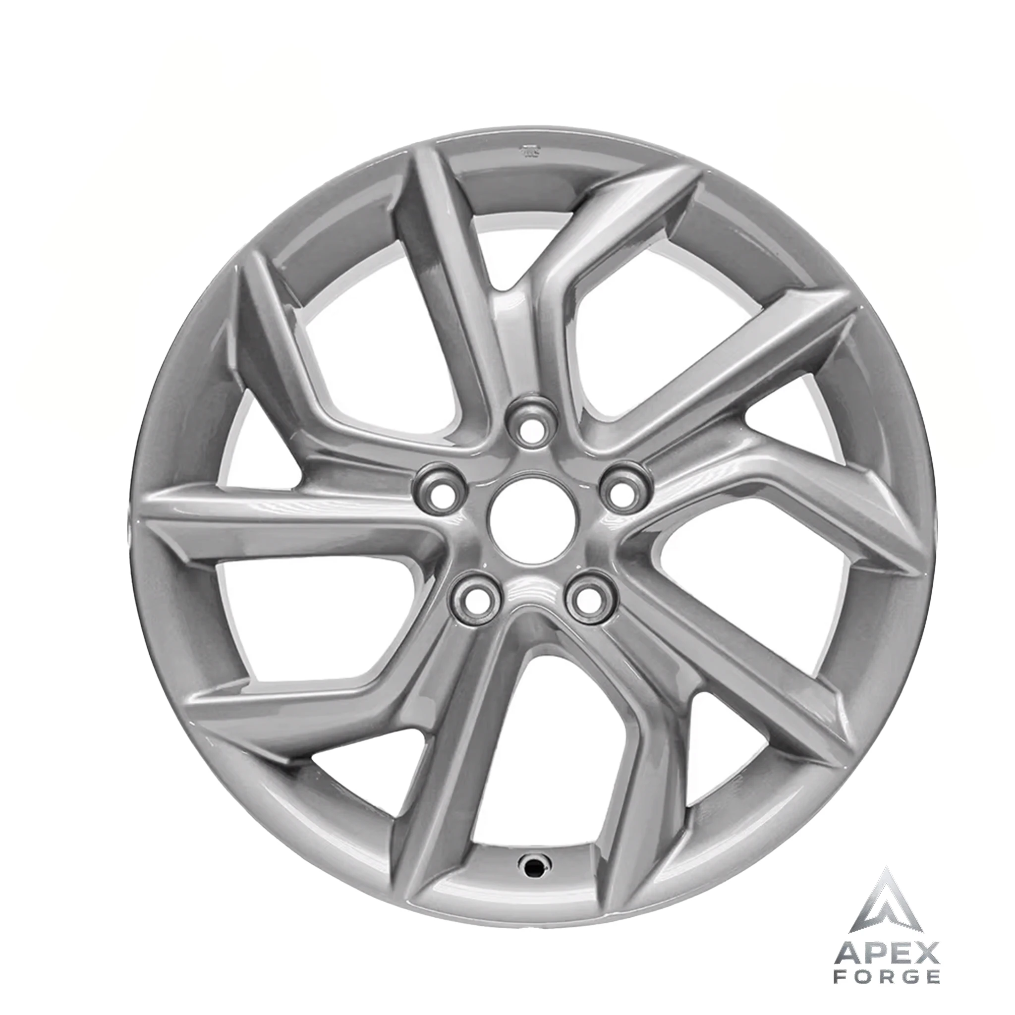 

New for FORGE XX264 17 Deep Dish OEM Alloy Wheel 5x114.3 17x7.0J 46mm Offset Silver Finish for Japanese Cars