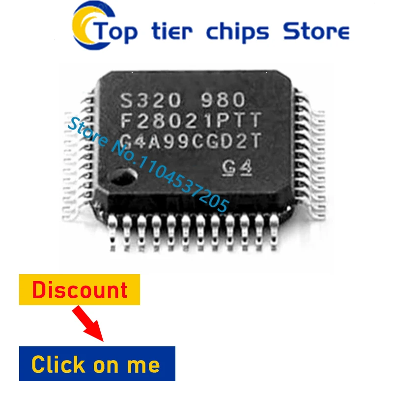 

5PCS/LOT TMS320F28021PTT TMS320F28021 S320F28021PTT LQFP-48