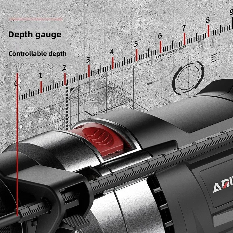 

GoodElectric Rotation Impact Drill Electric Hammer Dual-purpose High-power Power Tool Household Multi-function Punching