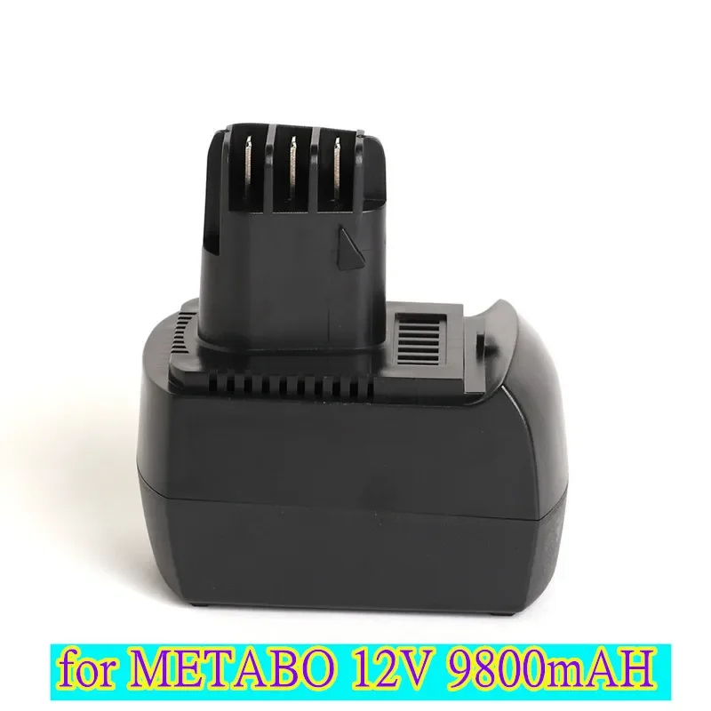 Batterie De Remplacement Ni-MH 12V 100% MAh Pour METABO 6.02151.50 BZ12SP BS 12 SP, BSZ 12, BZ 12 SP, SSP 12, ULA96, Nouveauté 9