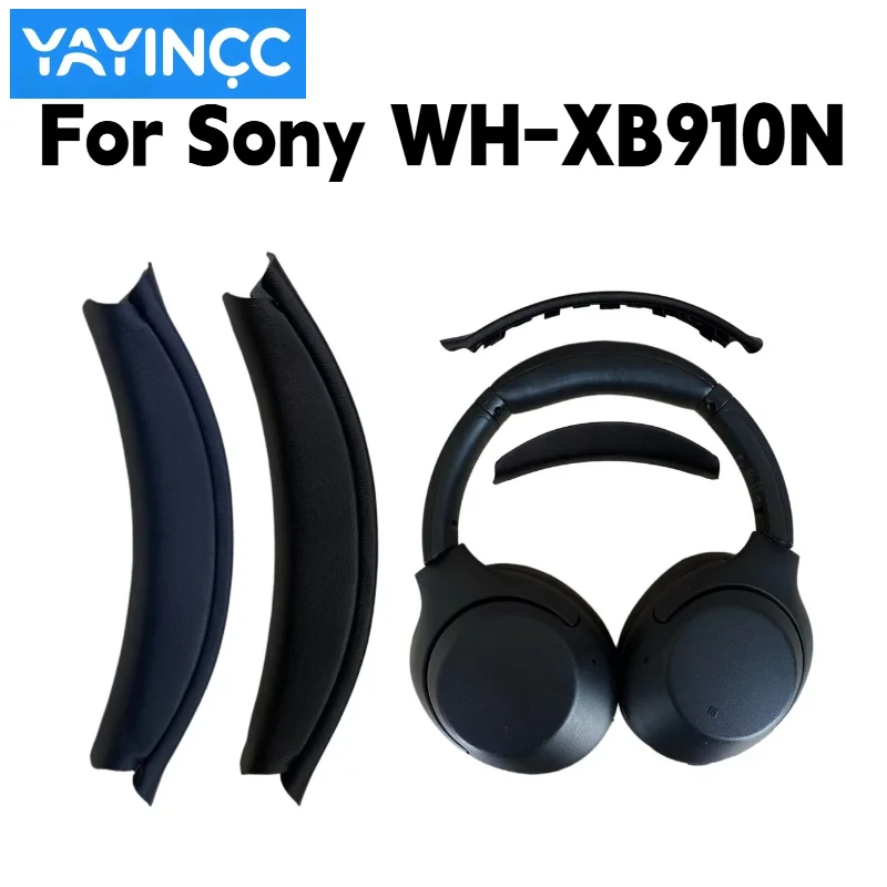 

Replacement Snap on Head beam cushion / Protein skin memory sponge ear pad For SONY XB910N headphone accessories
