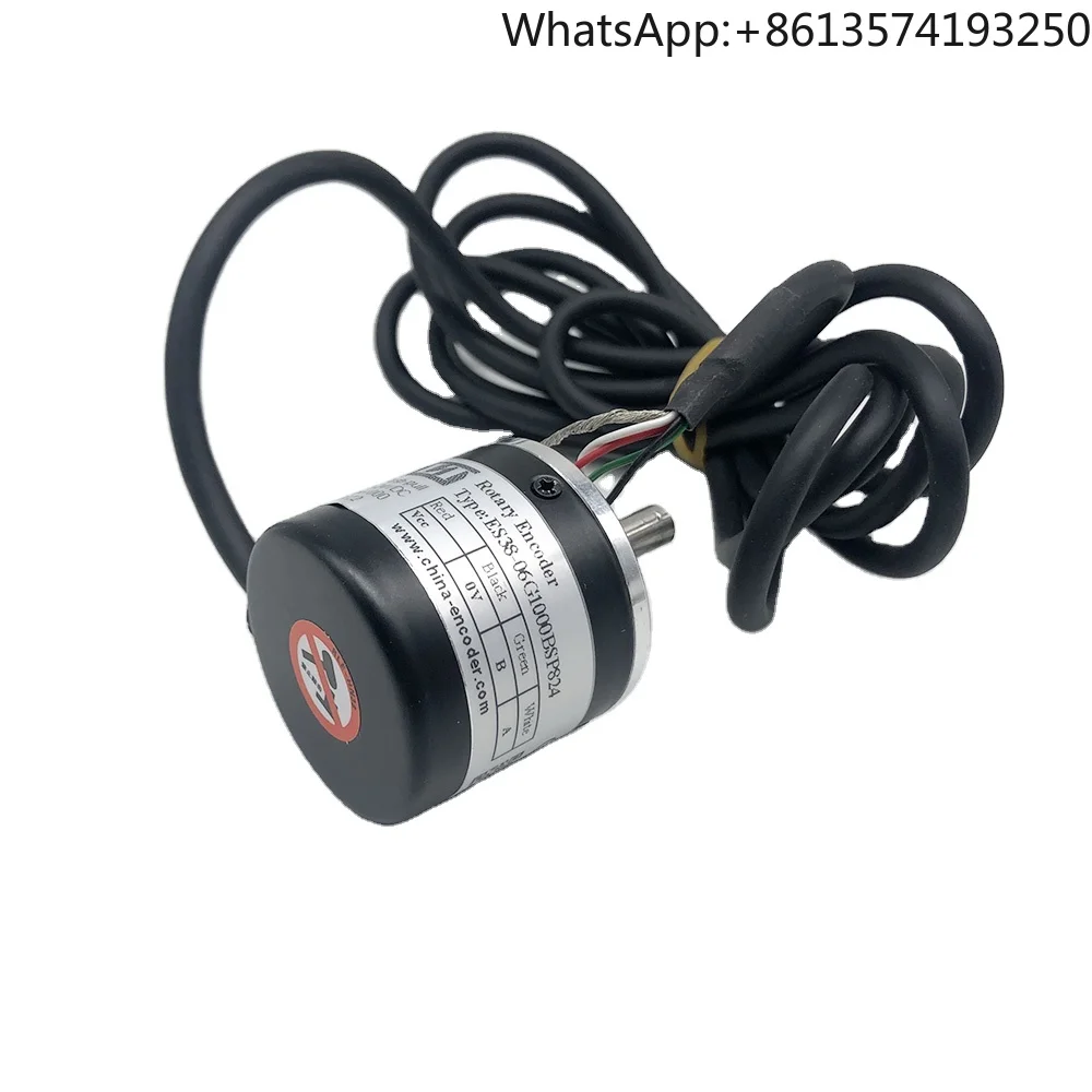 

500pulse Incremental Rotary Encoder Push-pull Output Encoder ES38-06G500BSCP824 for Printing Machine