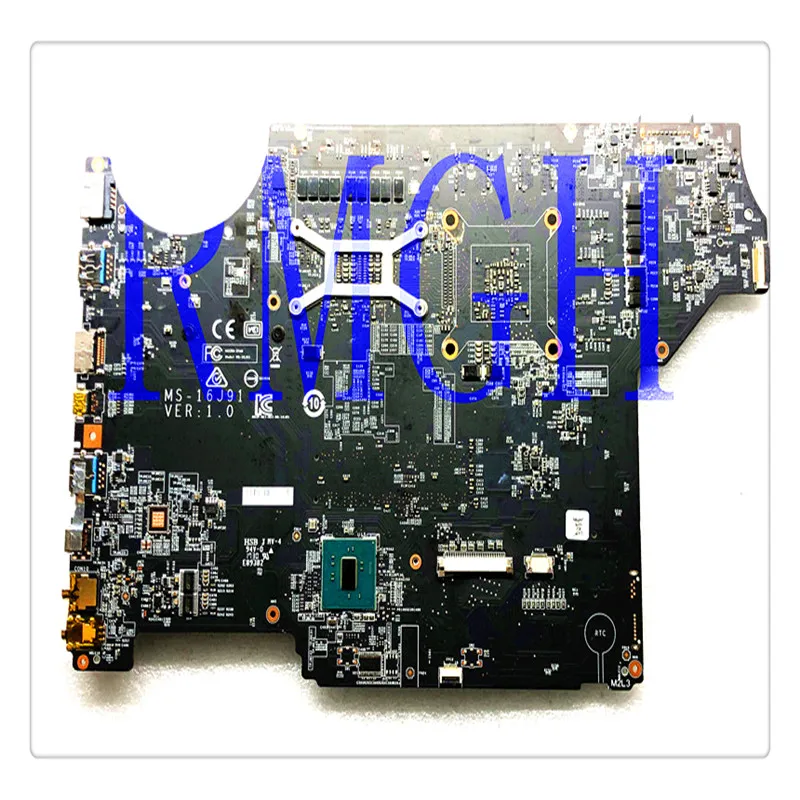 FOR MSI GE72VR GP72VR GE62VR GP62VR GL62M notebook motherboard MS-16J9 MS-16J91 CPU i7-7700HQ I5-7300HO SR32Q 100% test OK