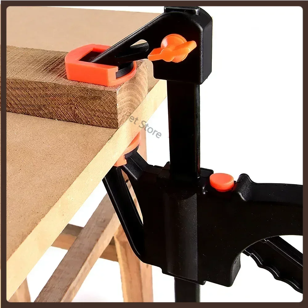 Spreader Holzbearbeitung F Clamp Clip Schnell Ratsche Clip Heavy Duty Holzbearbeitung Bar Klemmen Kit DIY Zimmerei Hand Werkzeug Gadget