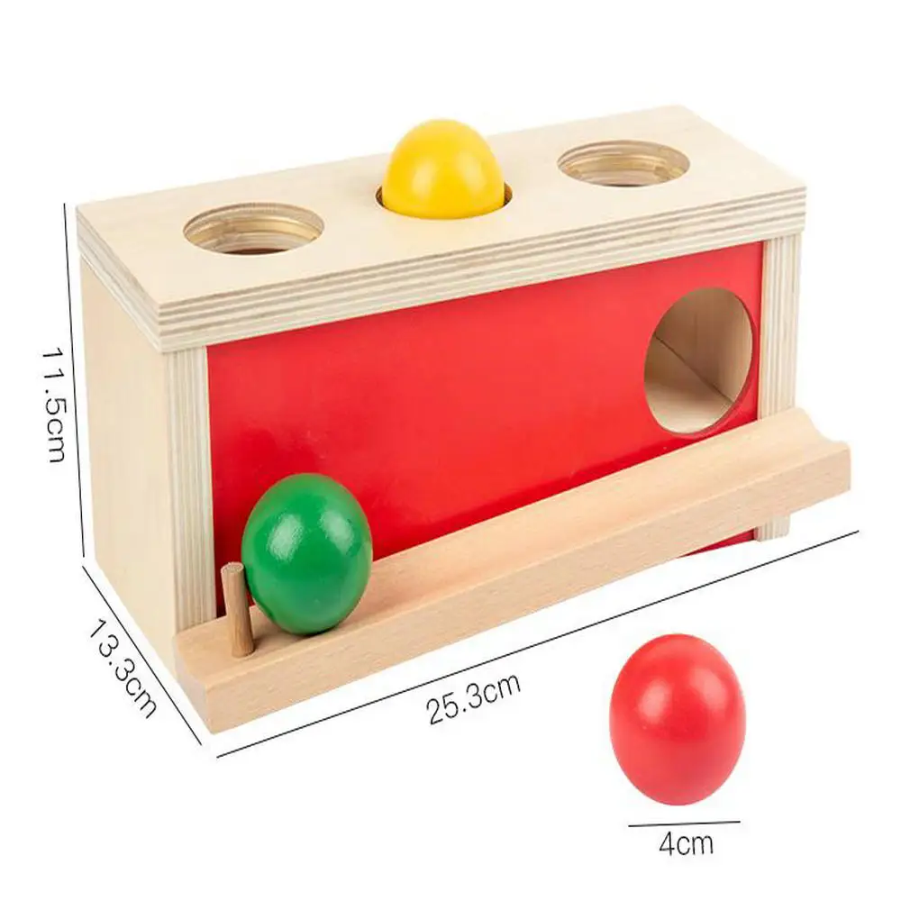 Fun pressure table teaching aids with smooth and angular design to cultivate children's color cognition and strength exercise