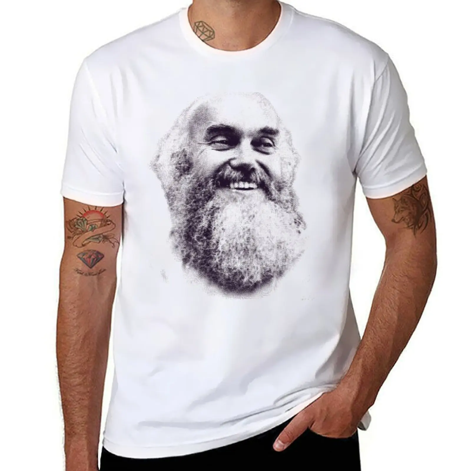 

ram dass T-Shirt t shirt for man t shirt for man 100 percent cotton T-Shirt