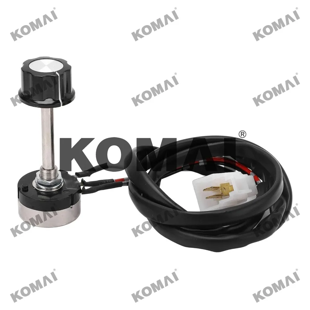 

XOJOX Throttle Motor Knob Switch for SH Excavators, Sensitivity Replacement Revolving Knob, Simple Installation, Made of Durably