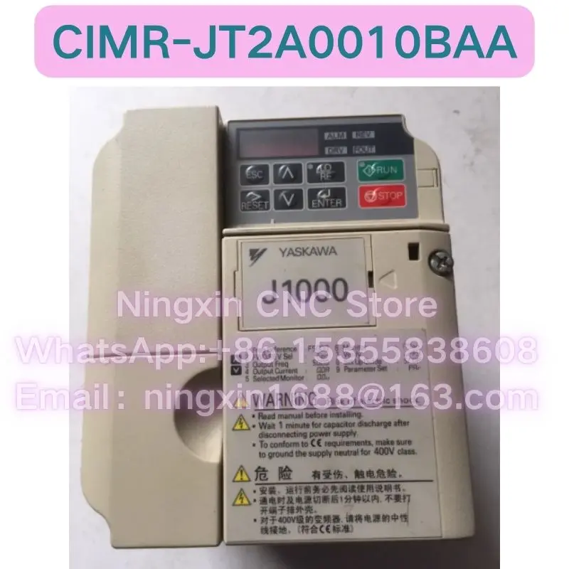 

Б/у инвертор CIMR-JT2A0010BAA Функциональный тест ОК Быстрая доставка