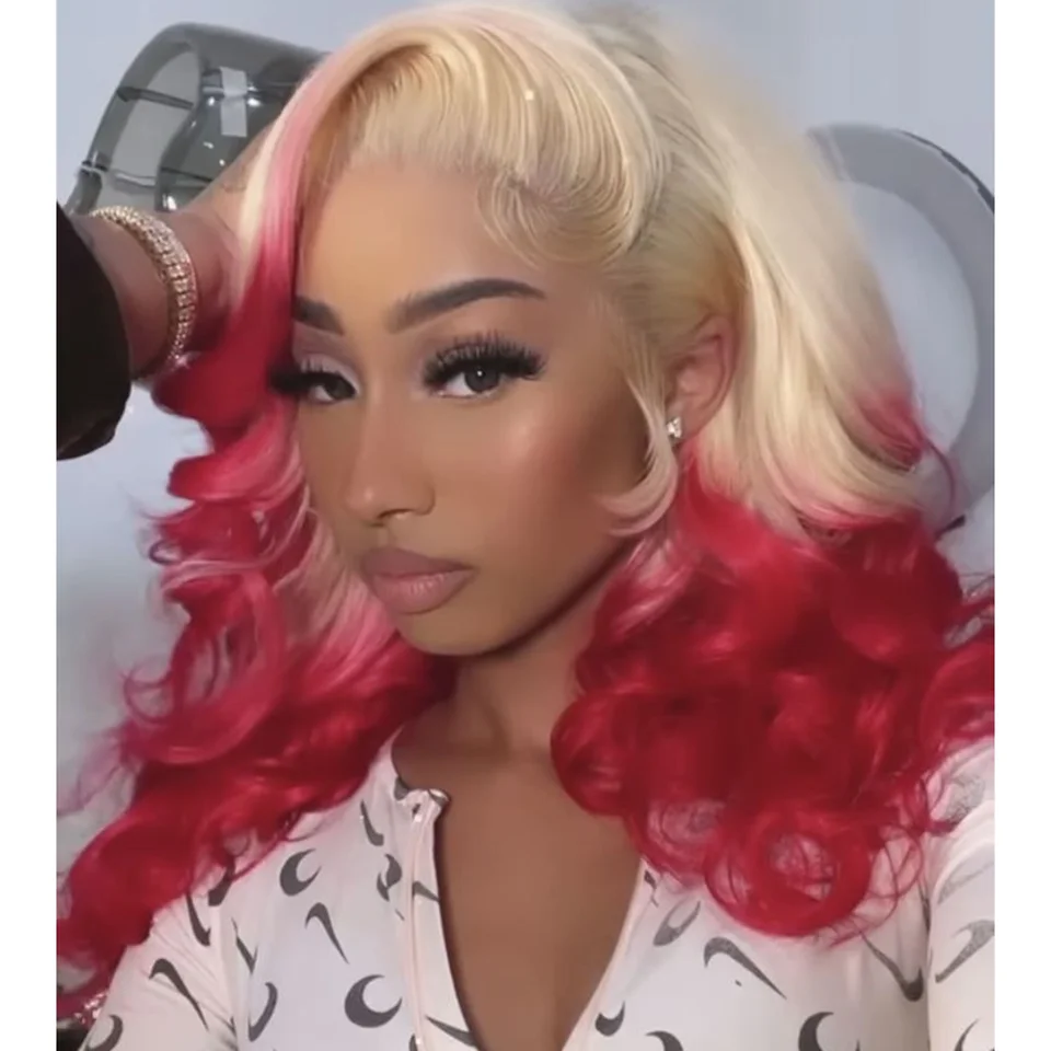 Women's New Deep Wave Premium Silky Human Hair Wig