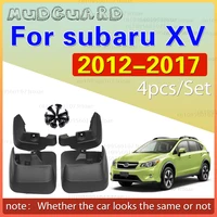 Para subaru XV 2012 2013 2014 2015 2016 2017 guardabarros guardabarros protectores contra salpicaduras accesorios de coche delantero trasero 4 Uds