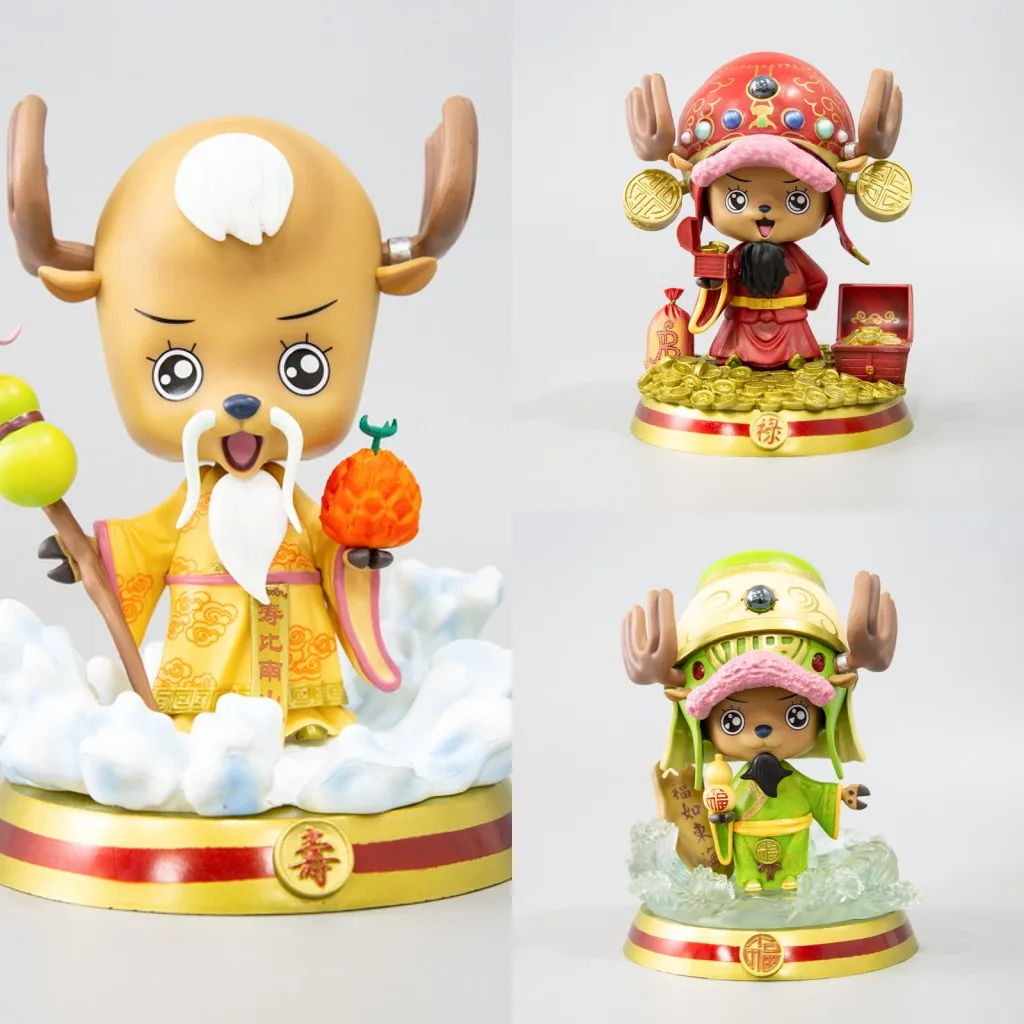 

Аниме-фигурка One Piece Тони Тони Чоппер «Счастливый Новый год», коллекционная модель, кукла-игрушка, 20 см
