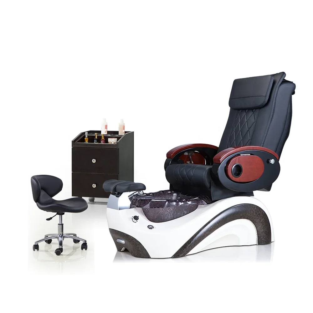 Beauty Nail Salon Furniture Set Pipeless Whirlpool Foot Spa Massage Pedicure Chair