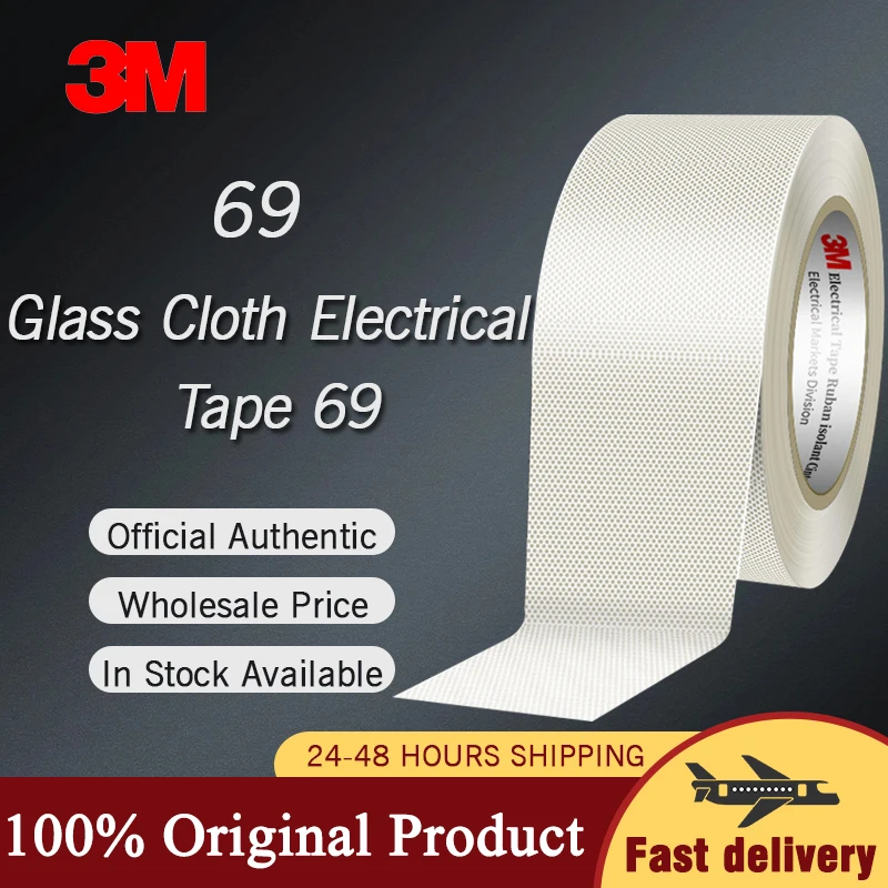 3m-scotch-glass-cloth-electrical-tape-69-with-silicone-adhesive-flame-retardant-premium-grade-white-tape