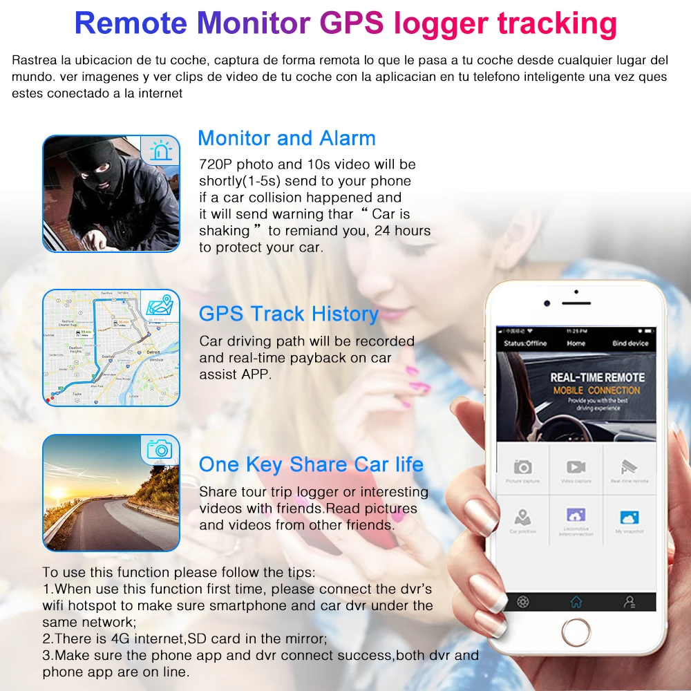 Zimtop 2021 New 12" Car Rearview Mirror 4G Android 8.1 Dash Cam GPS Navigation ADAS Full HD 1080P Car Video Camera Recorder DVR