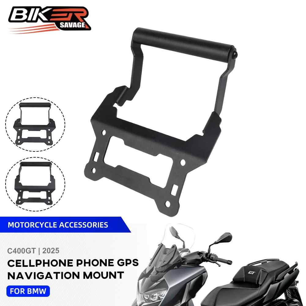 

For BMW C400GT 2025 Motorcycle Dash Stabilizer Anti Vibration Bracket Fit C 400GT Cellphone GPS Navigation Bracket Accessories
