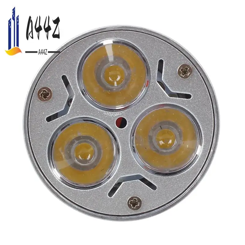 

Лампа A44Z-6X GU10 имеет 3 светодиода, теплый белый, 3 Вт, 5 Вт, 12 В