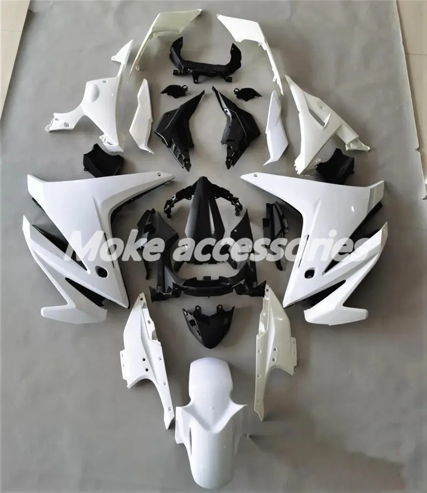

Moke moto Motorcycle Fairings Kit Fit For Cbr500R 2016 2017 2018 Bodywork Set 16 17 18 High Quality Abs Injection unpainted New