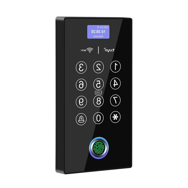 lecteur-de-controle-d'acces-intelligent-portable-wi-fi-autonome-avec-empreinte-digitale-clavier-ouvre-porte-nfc-rfid-etanche-et-retroeclaire