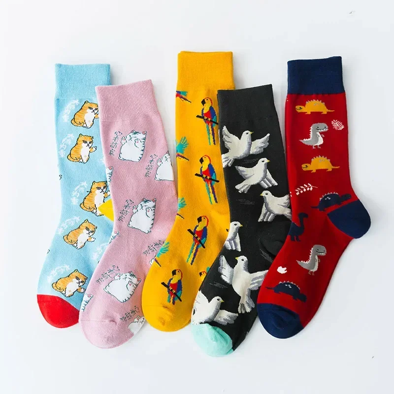 New Trendy Socks Fashion Casual Sports Neutral Couples Socks Trend Cotton Socks