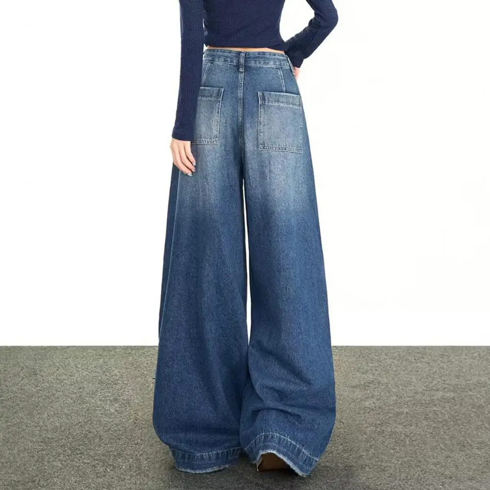 

Women Barrel Jeans Casual Baggy Wide Leg Jeans High Waist Boyfriend Denim Pants Vintage Loose Stretchy Streetwear
