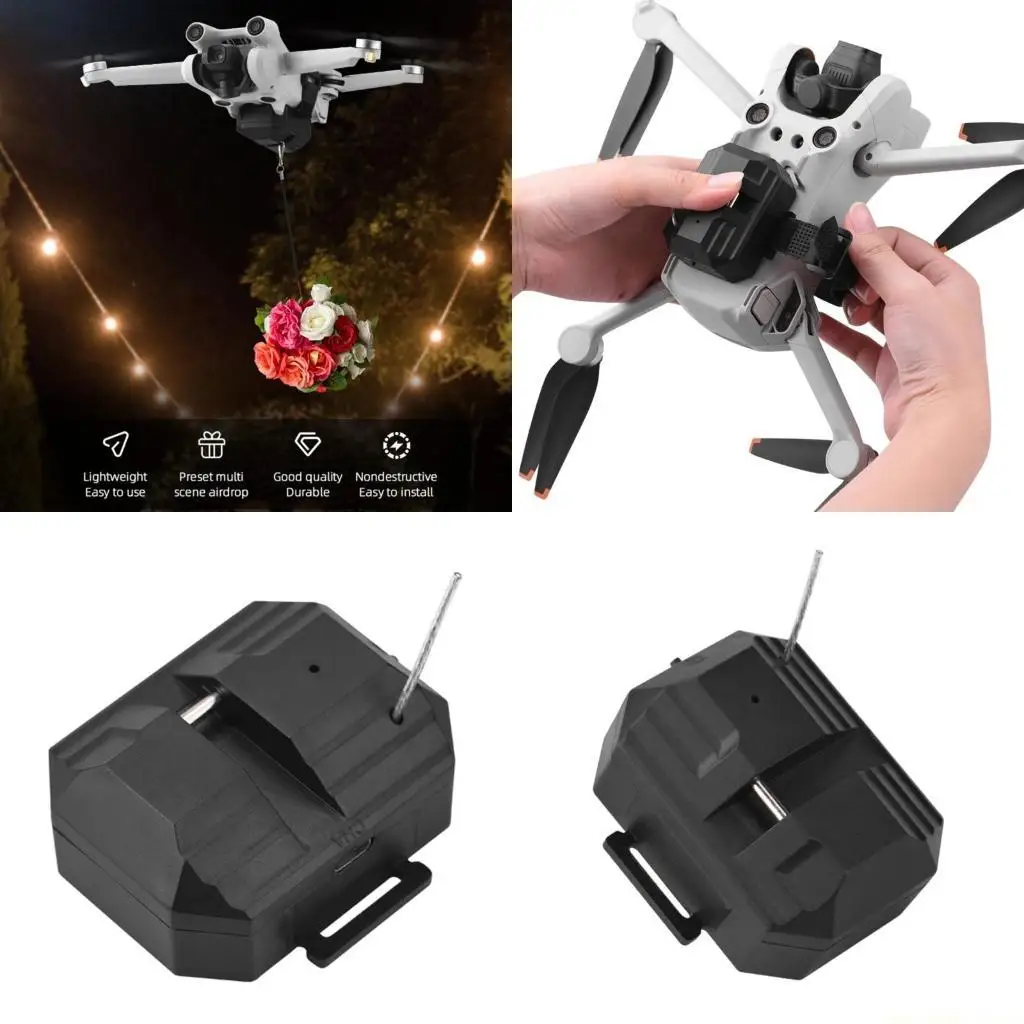 

F62C Airdrop Air Drop Thrower System for Mini 3 Mini 2 Mavic-Pro Air Drop