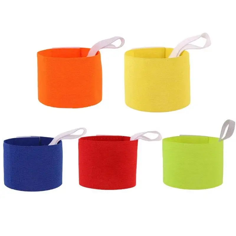 حزام ذراع كابتن كرة القدم الاحترافي المضاد للإيقاف، قابل للتعديل #4