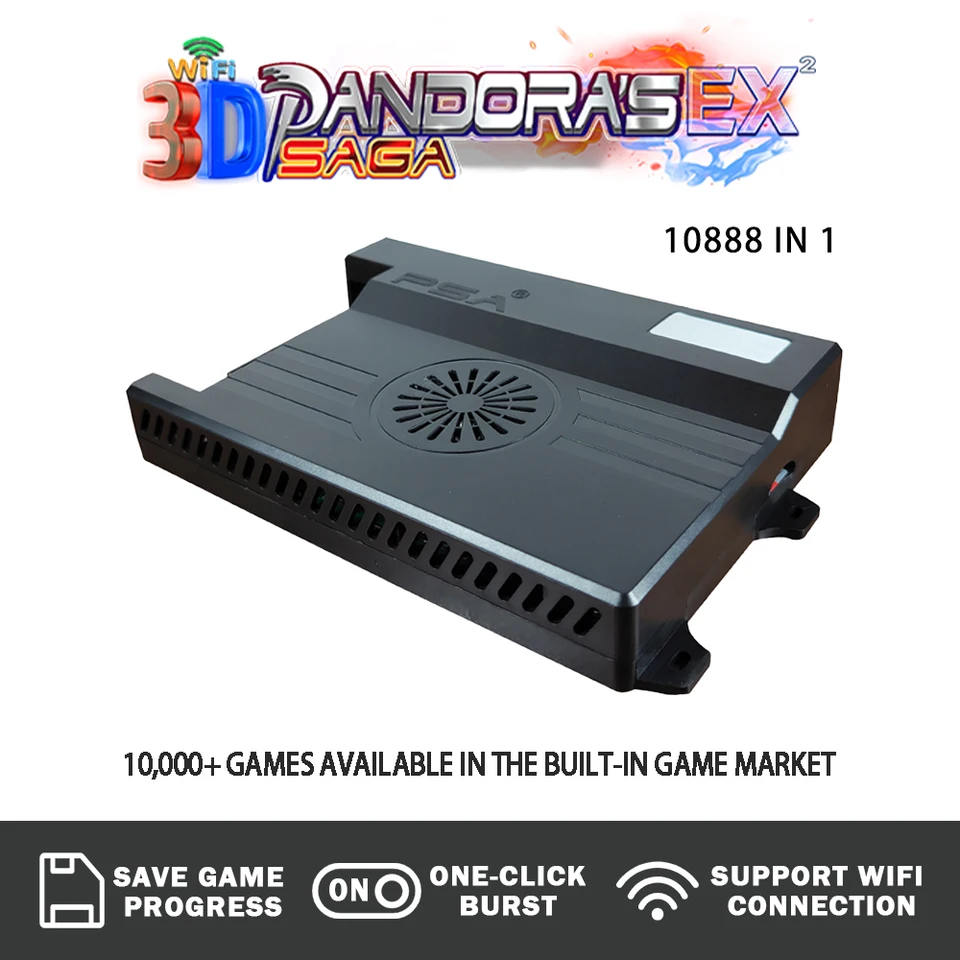 10888 in 1 Pandora SAGA EX Arcade Game Console