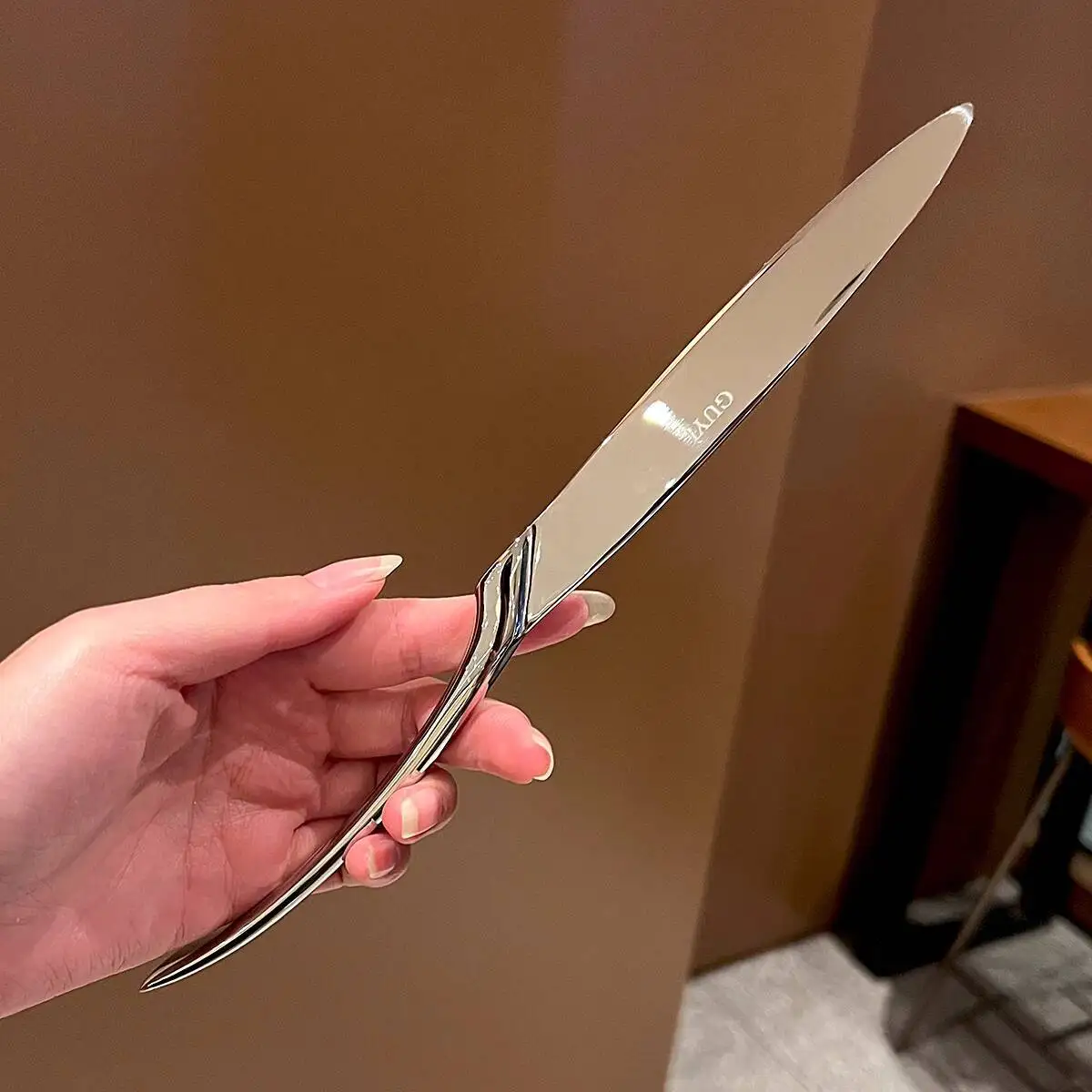 High-End Design Innovative Stainless Steel Knife For Cutting Steak In Western Restaurants And Hotels view 2