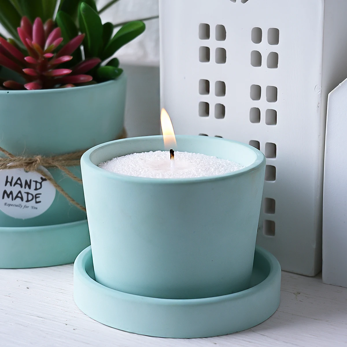 Pot de bougie rond en Silicone - Candle Making Jars With Lids avis et prix