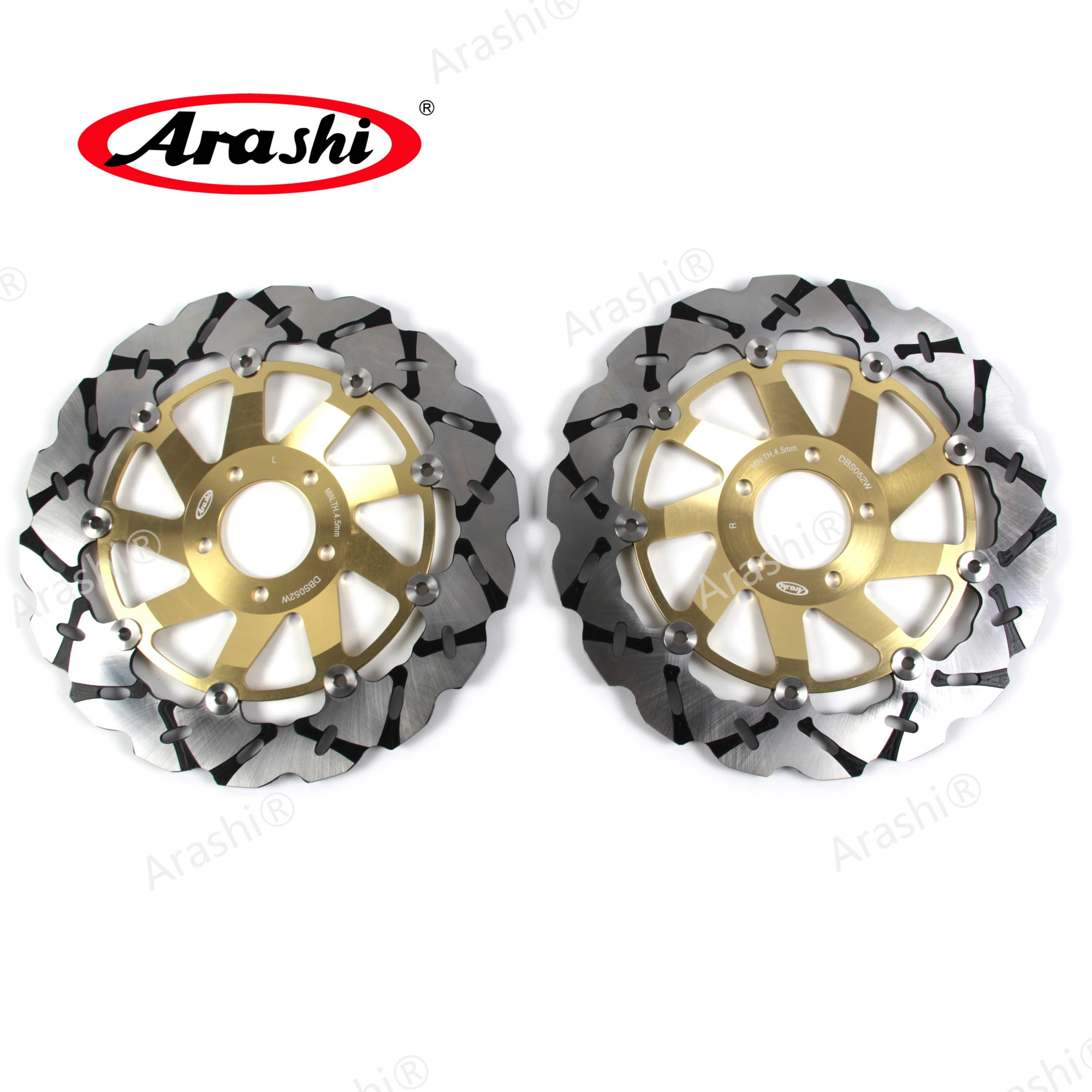 ARASHI Front Brake Disc For KAWASAKI ZXR750 1989-1995 CNC Brake Disks Rotors ZXR 750 ZXR-750 1990 1991 1992 1993 1994 1995