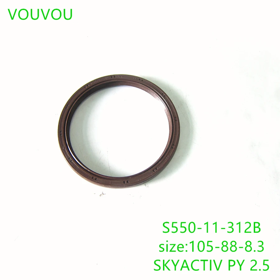 Car accessories S550-11-312B genuine engine wheel crankshaft oil seal for Mazda 3 CX5 cx30 M6 CX8 cx50 60 SKYACTIV PY 2.5 S5 1.5