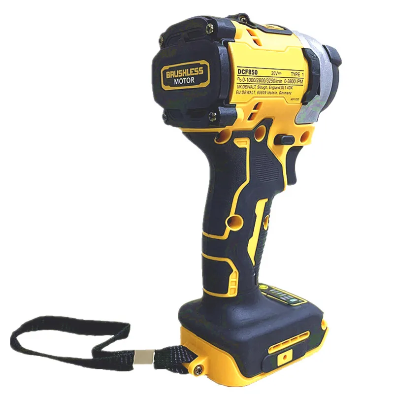 Fit For DeWALT 18/20V Battery Brushless Electric Screwdriver 1/4